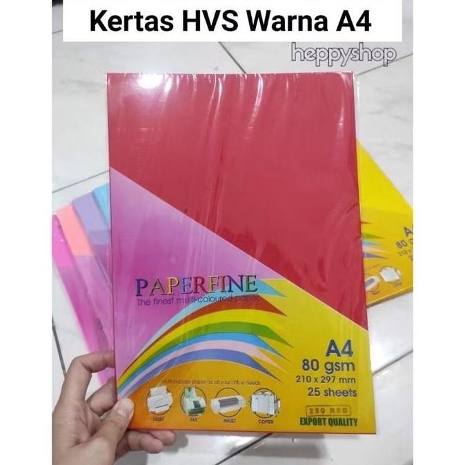 

*****] Kertas HVS Warna A4, Kertas Origami Double Side, Kertas Lipat Warna