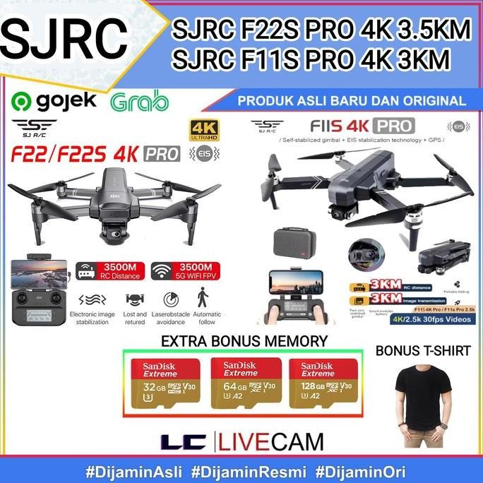 Produk Baru SJRC F11S PRO S PTZ 4K / SJRC F22 S3 PRO / DRONE SJRC F22 S3 PRO