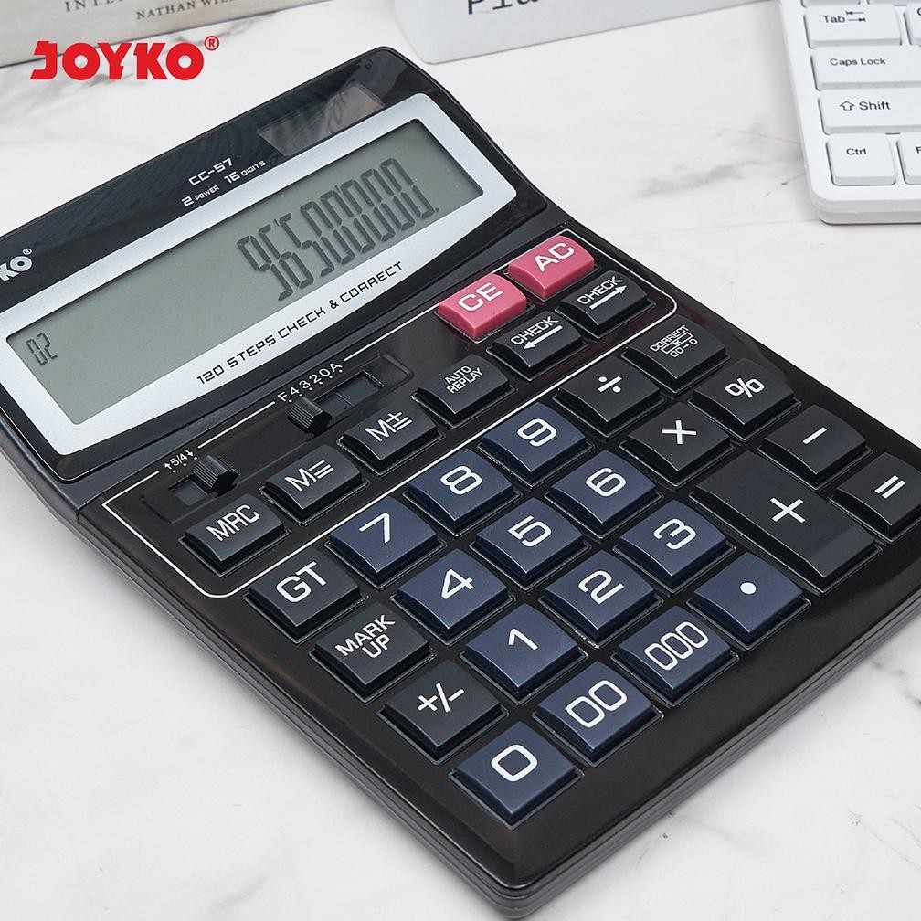 

JOYKO Calculator Kalkulator CC-57 16 Digits Check & Correct