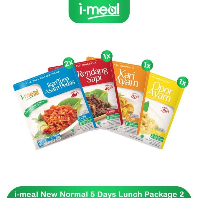 

I-Meal New Normal 5 Days Lunch Package 2