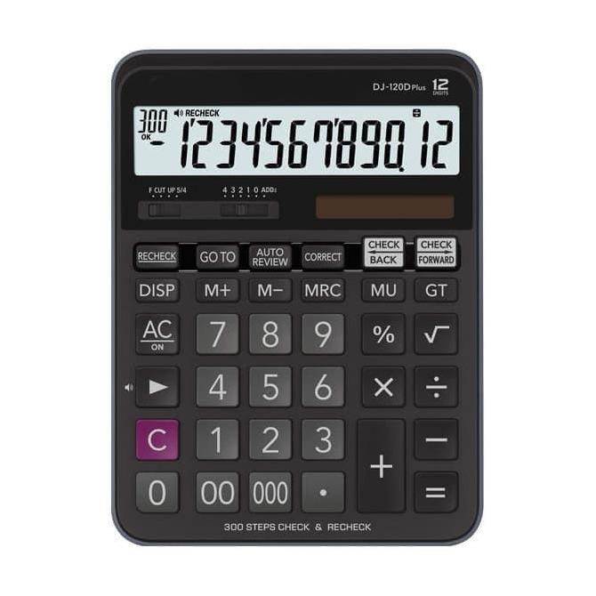 

Kalkulator Dagang Dj 12D Plus/Mj 120D Plus Kalkulator Terlaris Kalkulator 12 Digit,Kalkulator Khusus Akuntansi Keuangan Alat Kualitas Terbaik Harga Termurah