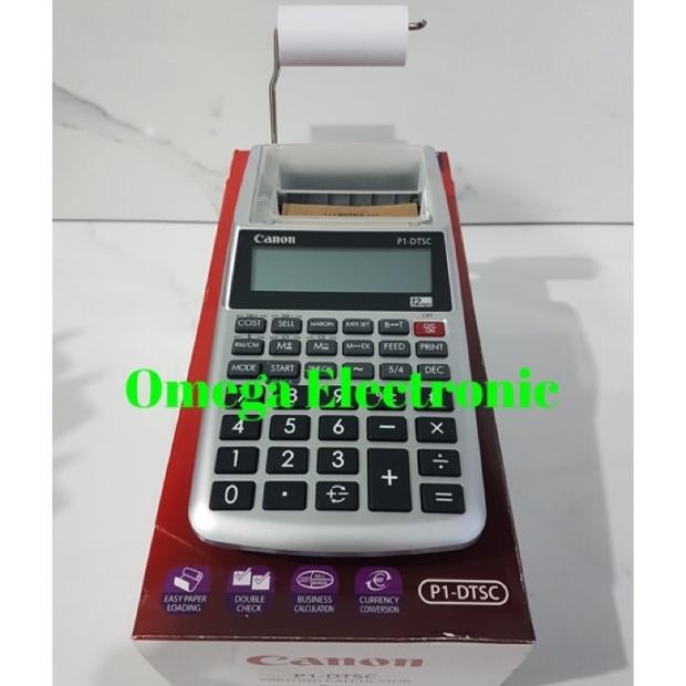 

Canon Printing Calculator P1-DTSC - Kalkulator Kasir Printer Struk P1
