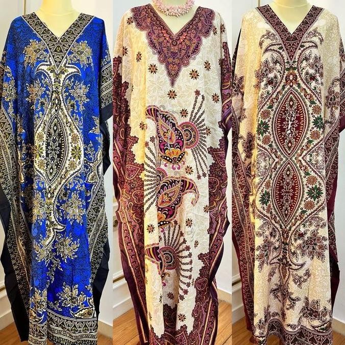 Daster kaftan india katun india TU