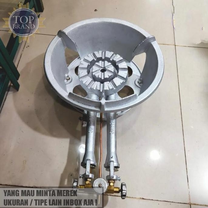 Kompor Gas Sunrise Sr 6E Sl High Pressure/Tekanan Ti 5C Mangkok Tinggi