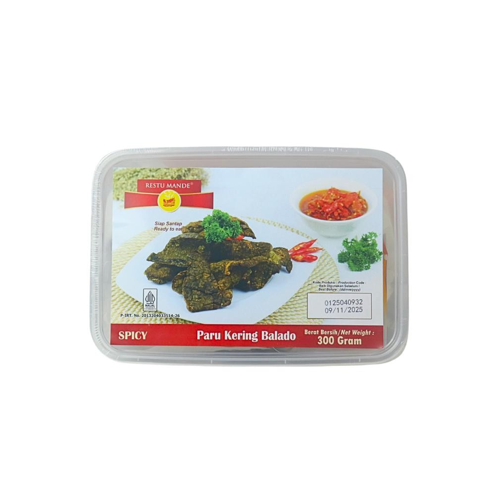 

Restu Mande Paru Kering balado Restu Mande 300gr