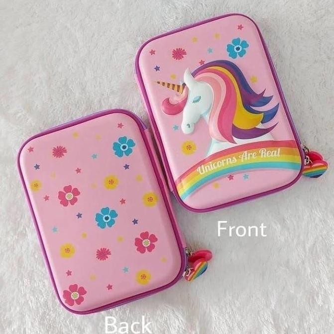 

Baru Kotak Pensil 3D Emboss Eva Waterproof Karakter Anak Sekolah Lucu