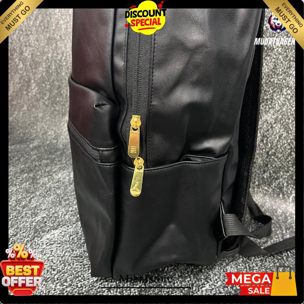 Air Jordan Retro 14 Gold Backpack / Tas Ransel Jordan /  Bagpack / Tas Sekolah / Tas Kuliah / Tas Ke