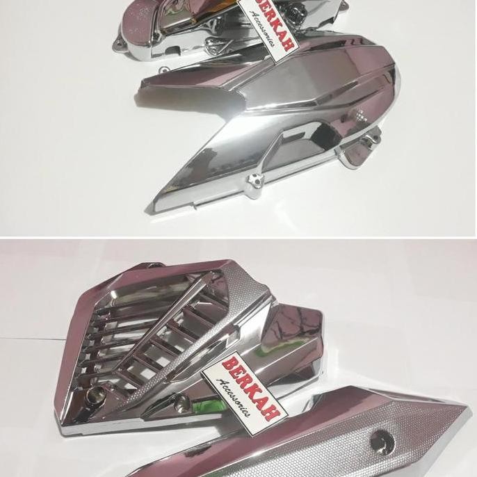 cover cvt vario 125 new vario 150 new keyles full set chroome