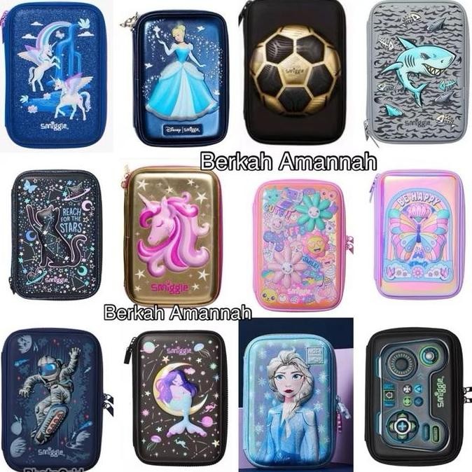 

Baru Tempat Pensil Smiggle Original - Pencil Case Anak Karakter Lucu Terbaru