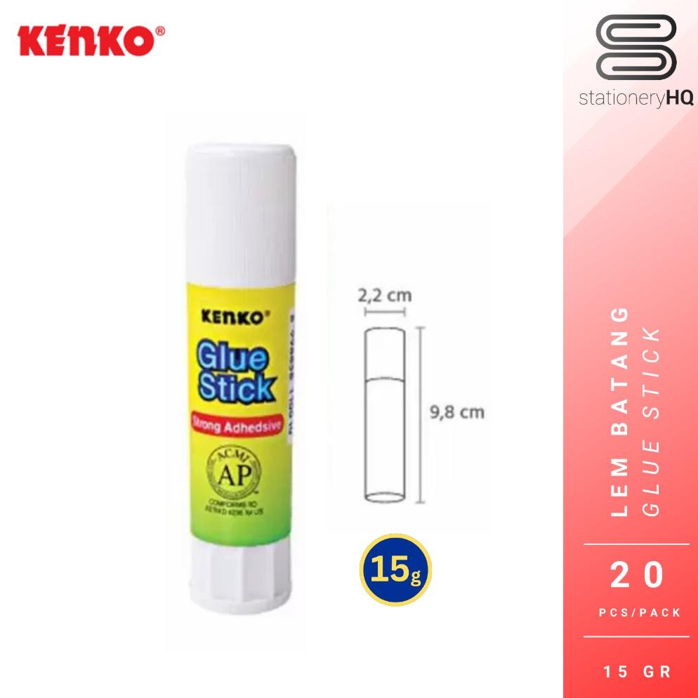 

(1 Box) Glue Stick / Lem Stick / Lem kertas Kenko