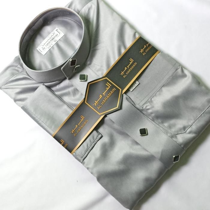 Jubah Al Haramain Remaja Kancing Exclusive Wajik Non Manset