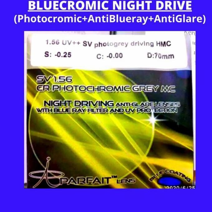 Bluecromic Drive | Lensa BLUECROMIC NIGHT DRIVING