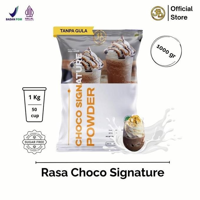

baru bubuk minuman choco signature premium 1kg - coklat bubuk jakarta bubble drink