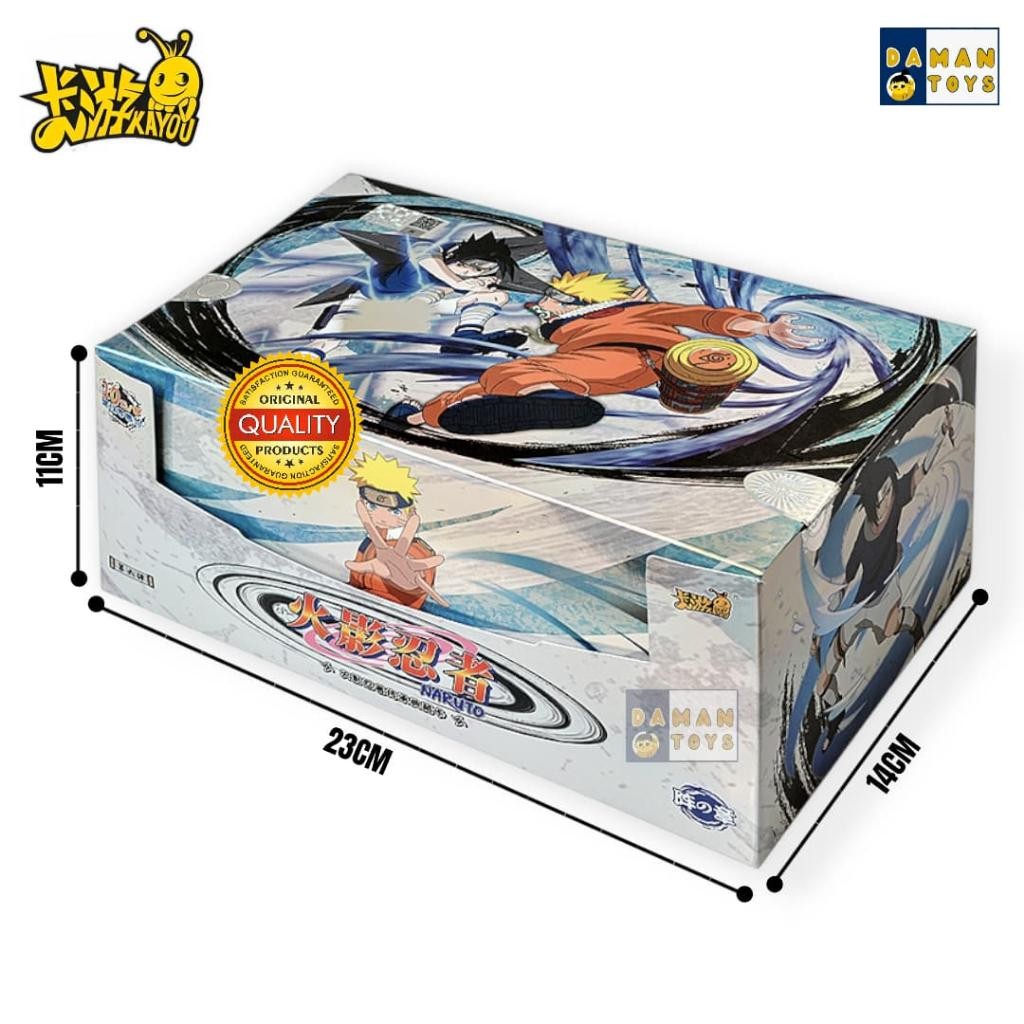 Tvs Kartu Anime Naruto Baruto 1 Box Grosir