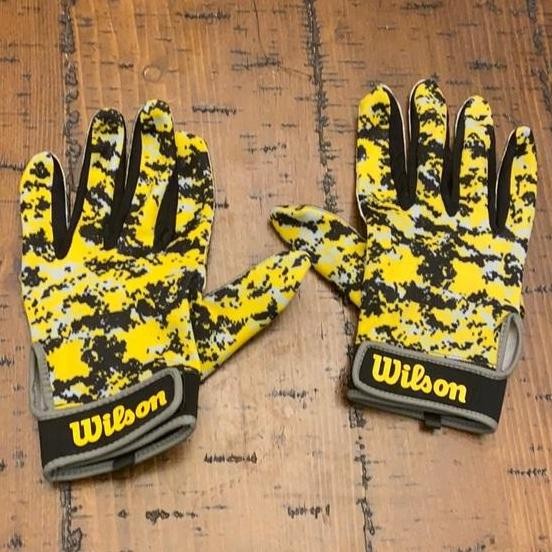 Murah Sarung Tangan American Football Gloves Wilson Camo Super Grip