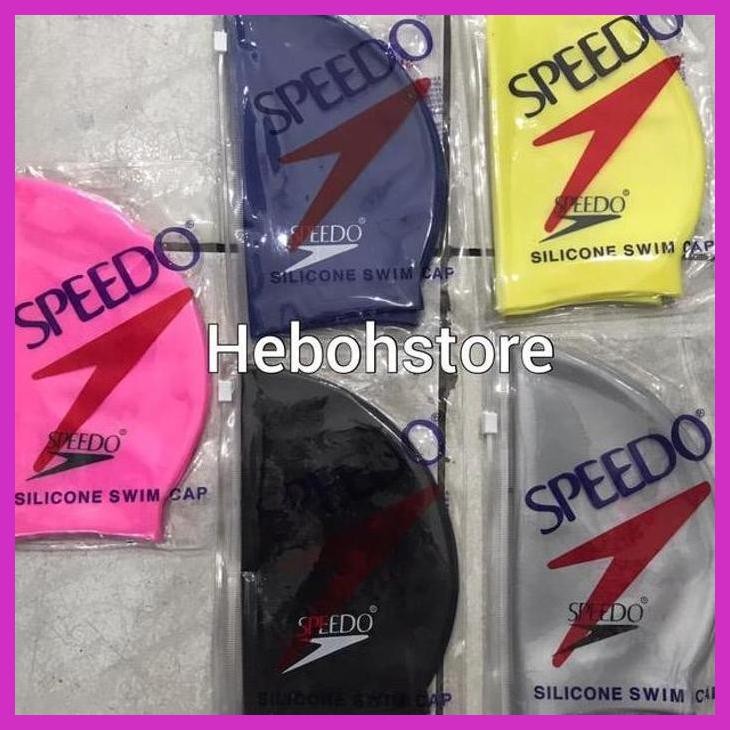 (OLAHRAGA) TOPI RENANG SPEEDO SILICONE HARGA GROSIR PRIVASI AMAN