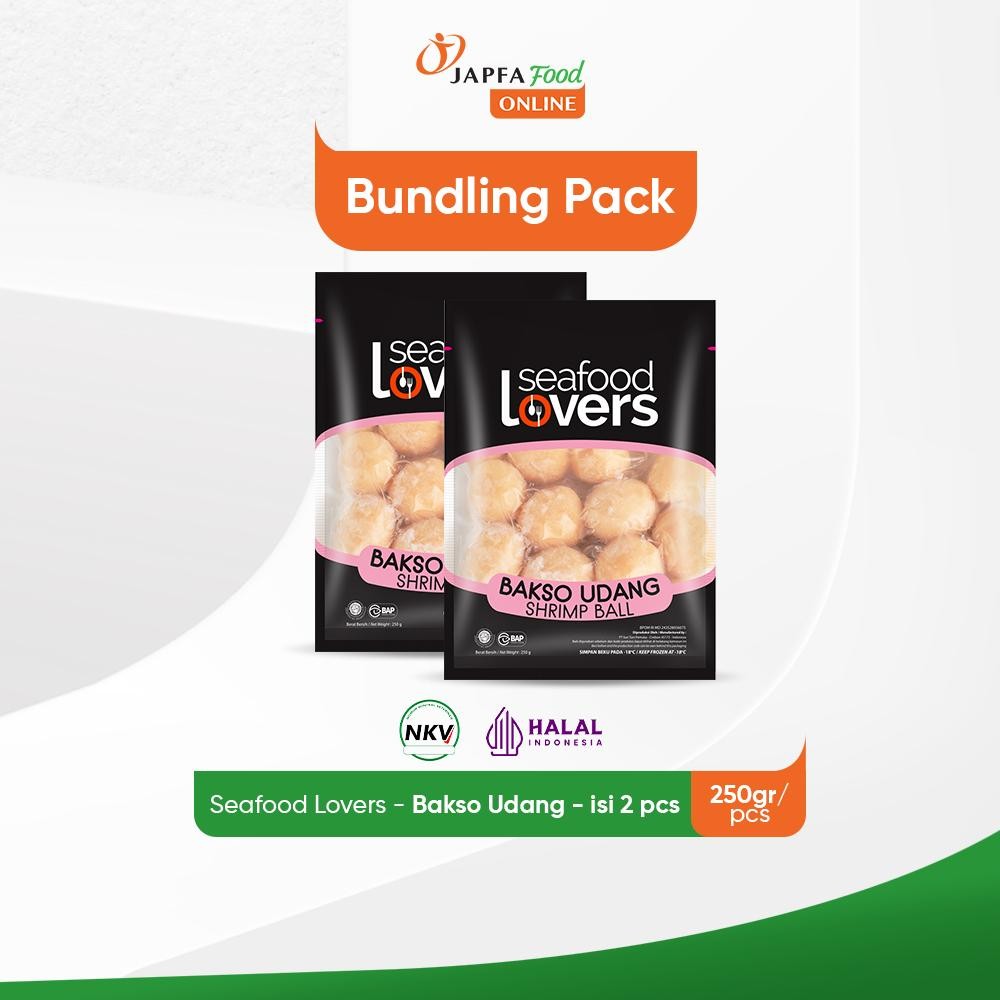 

Seafood Lovers Bakso Udang 250gr - Isi 2 pack