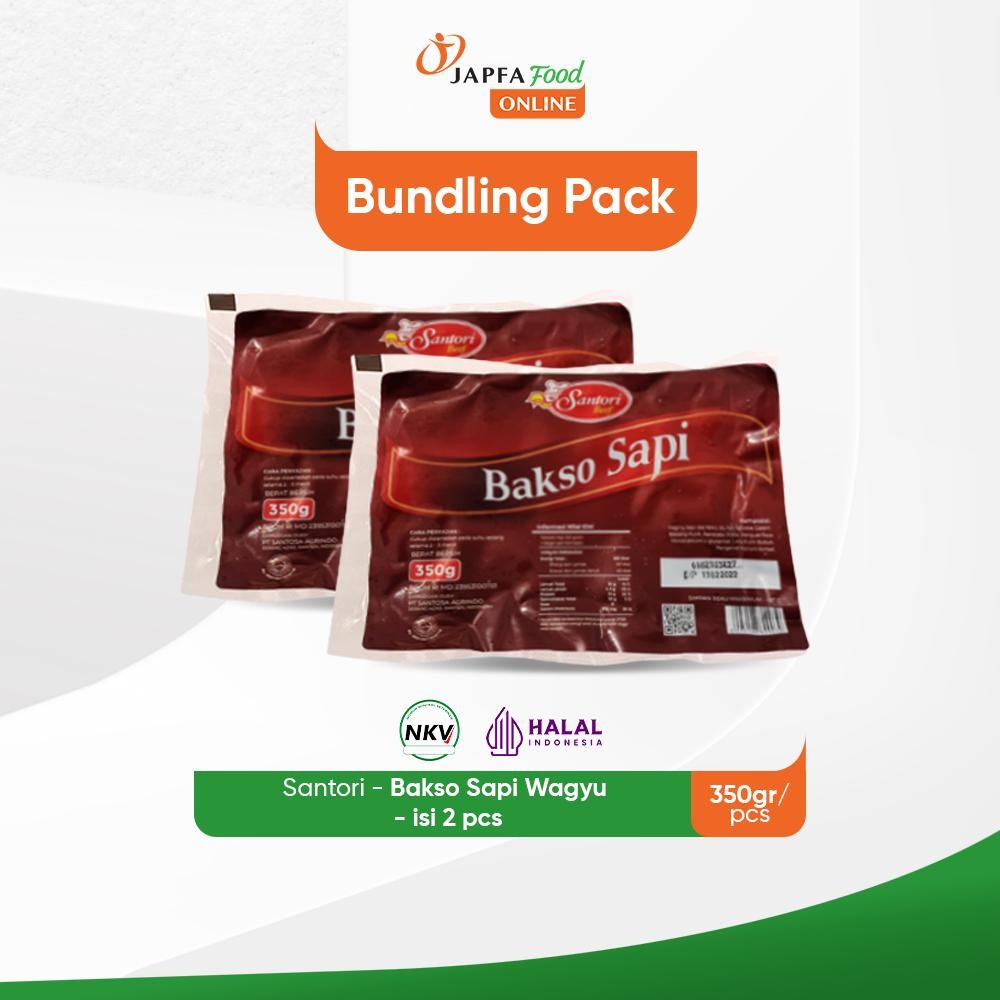 

Santori Bakso Sapi 350gr - Isi 2 pack