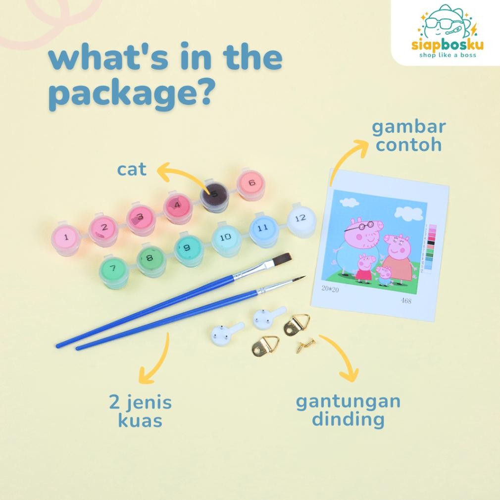 

Viral Siap Bosku Kanvas Lukis Paint By Number 20X30 Cm - Aesthetic Landscape Sm-150