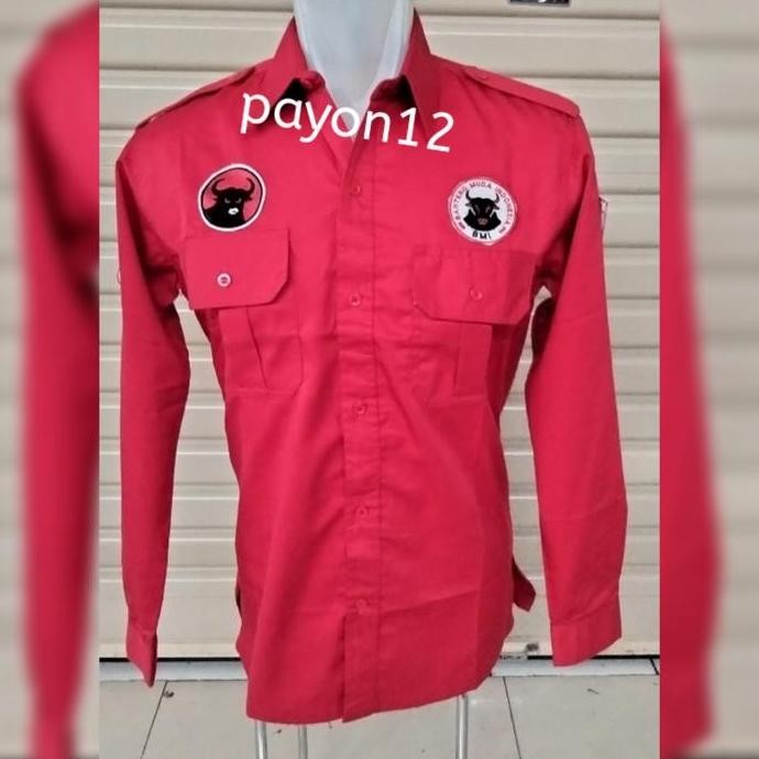 Kemeja Bmi(Banteng Muda Indonesia) Lengan Panjang