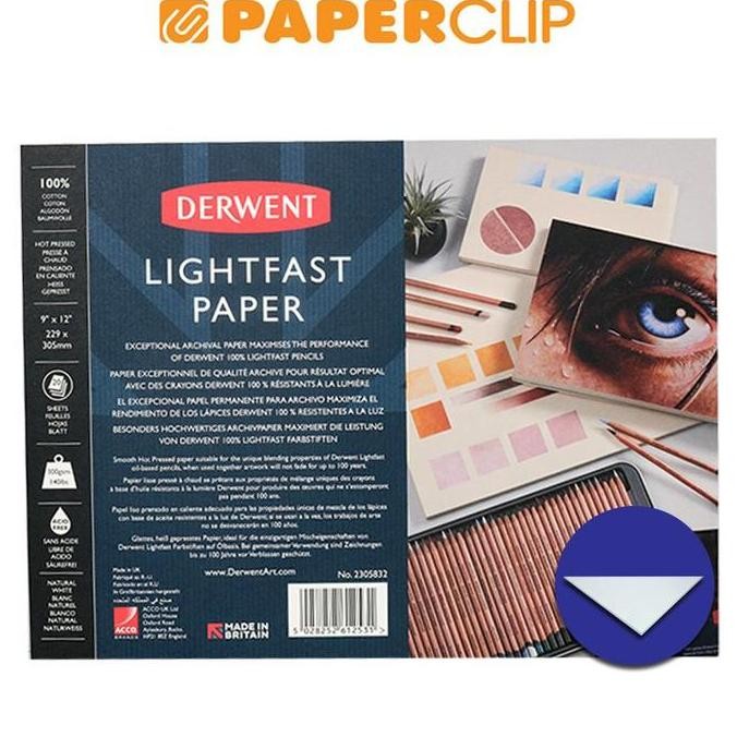 

Sale Derwent Paper Pad Lightfast 9"X12" 300Gsm 2305832Dw