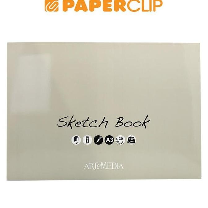 

Sale Skecthbook Artemedia A3 315030 Grey