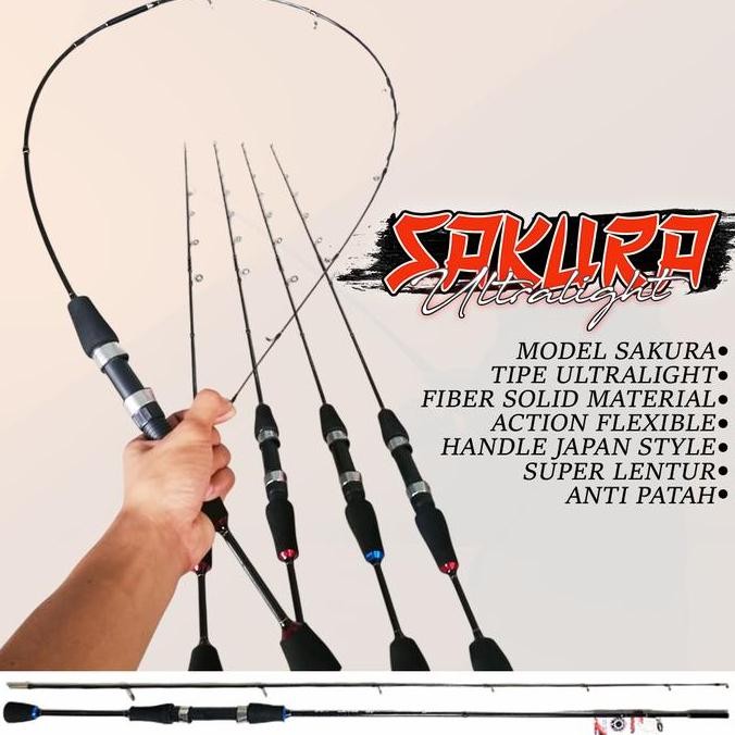 Joran Pancing Ultralight Sakura Pancing Mancing