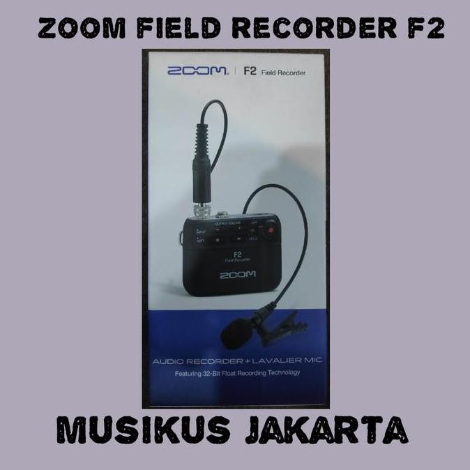 Zoom F2 Field Recorder Lavalier Mic