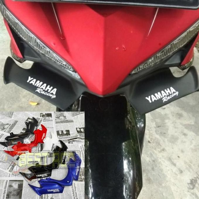 BARU WINGLET MX KING 150 AKSESORIS MOTOR SPORT VARIASI HITAM KEREN