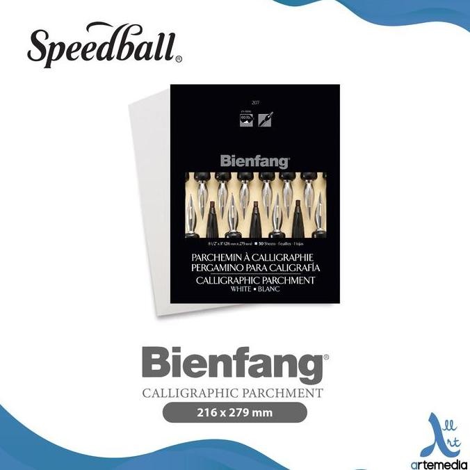 

NEW Kertas Gambar Speedball Bienfang 8,5x11 inch Calligraphy Parchment Pad