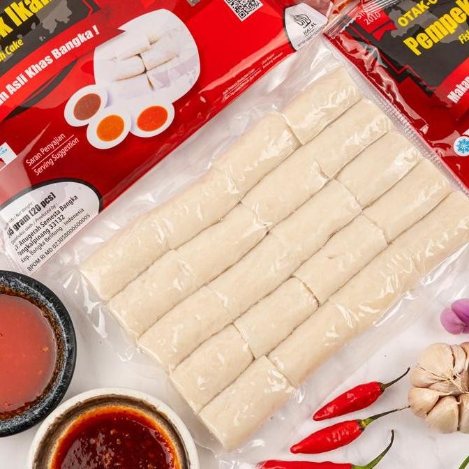 

Terlaris | Terbaru | Best Seller | Termurah Otak Otak Ase - Empek Ikan Tenggiri Vacuum Isi 20Pcs - Pempek Asli Khas Bangka Frozen Food Original | High Quality | Berkualitas