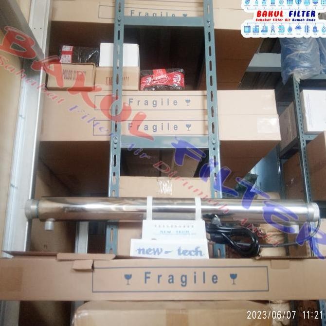 Lampu Ultraviolet Plus Kaca Filter Depot Air Minum Terbaru