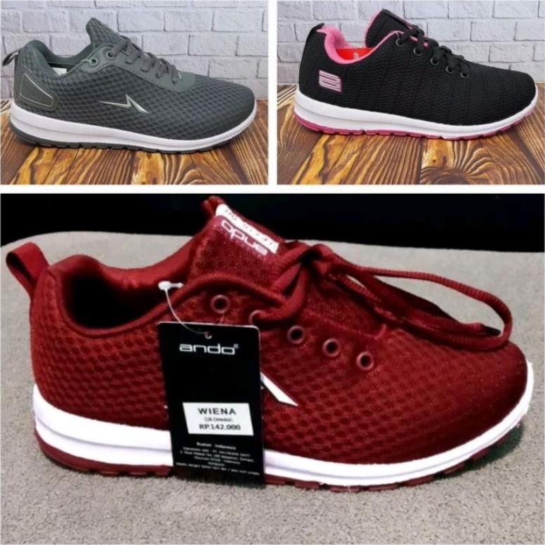 SEPATU ANDO & THOMAS / SEPATU OLAHRAGA WANITA/ SEPATU SNEAKER ANDO ORIGINAL