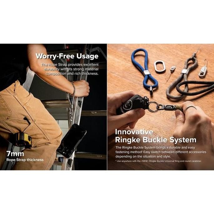 

Ringke Rope Hand Strap Olive Green Tali Gantungan Hp Paracord Wrist Strap Handphone Keychain Kamera Lanyard Id Card Kalung Multifungsi