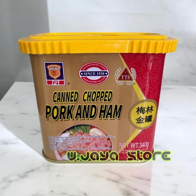 

Terlaris | Terbaru | Best Seller | Termurah Maling Tts Canned Chopped Pork And Ham 340G Original | High Quality | Berkualitas