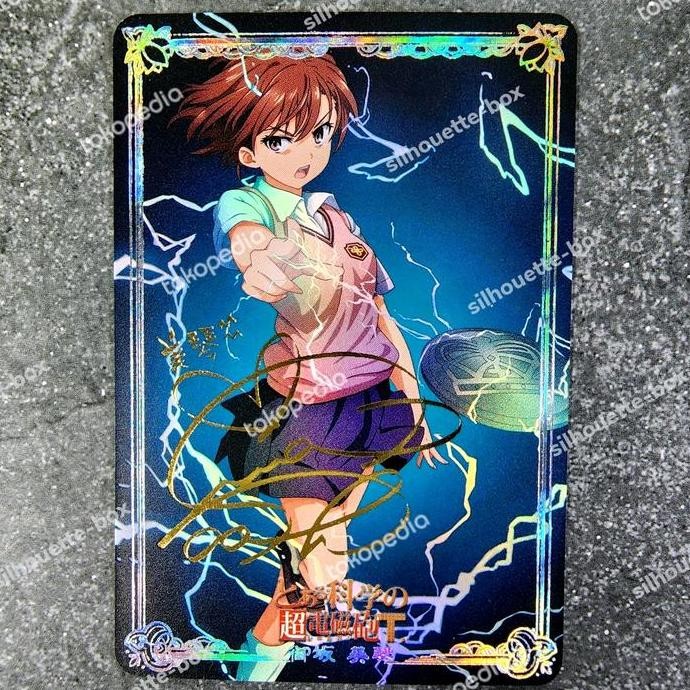 EleNore Misaka Mikoto Hologram Card
