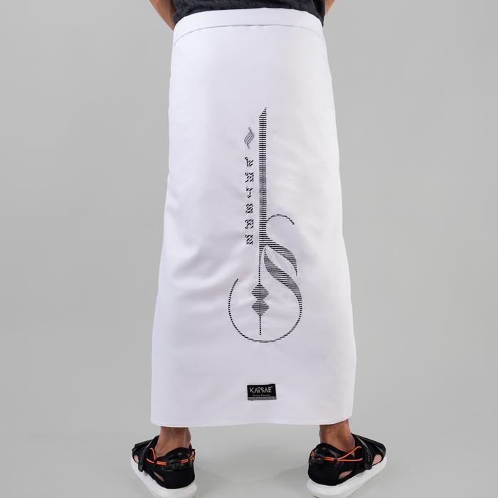 Katsae - Sarung Bordir Kts Ali Bordir Timbul Sarung Pria Dewasa Sarung Sholat 100% Bordir