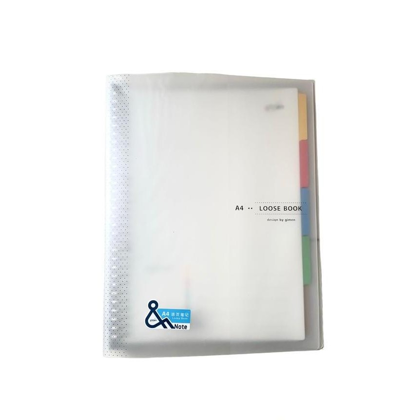 

New FILE BINDER A4 TRANSPARANT