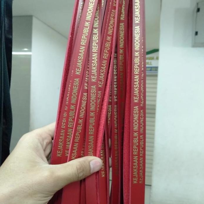 

New Tali id card kejaksaan RI merah