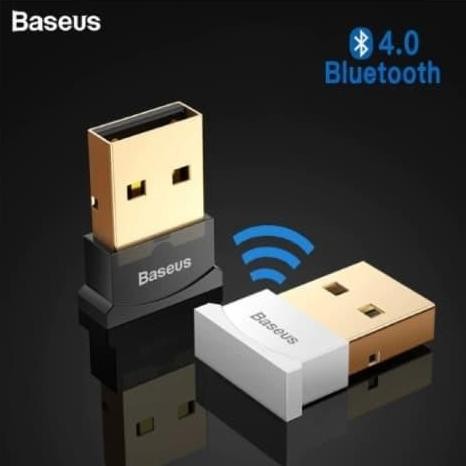 BASEUS Mini Wireless USB Dongle Bluetooth 5.0 Receiver Transmitter murah