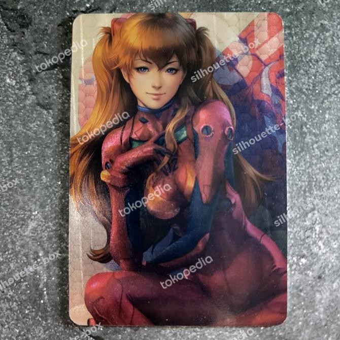 Artgerm Carddass Masters Asuka Langley Metal 3D Hologram Card