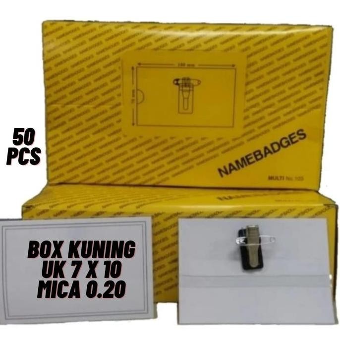 

New Namebadges ID Card Multi No 103 (Kuning)