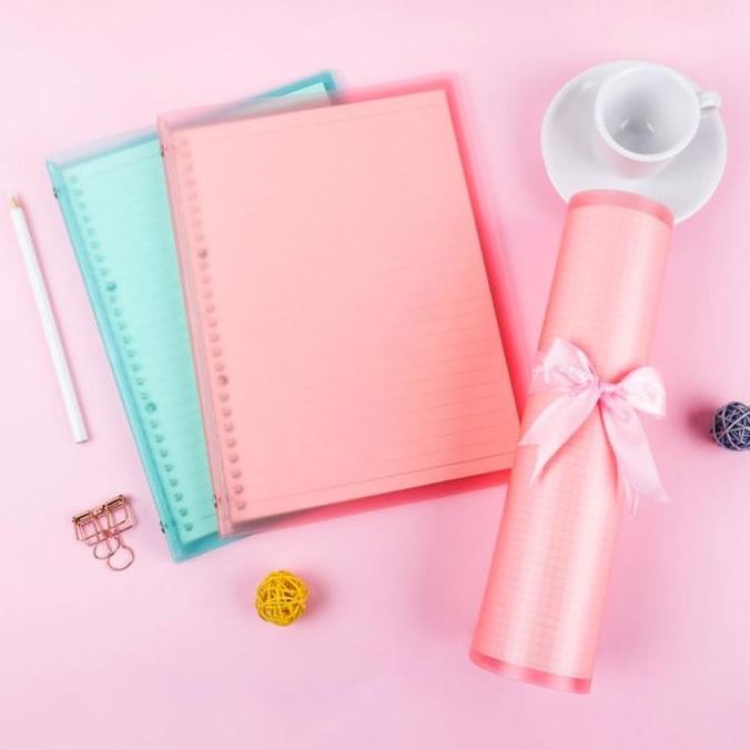 

New Binder B5 Transparan Candy Colour