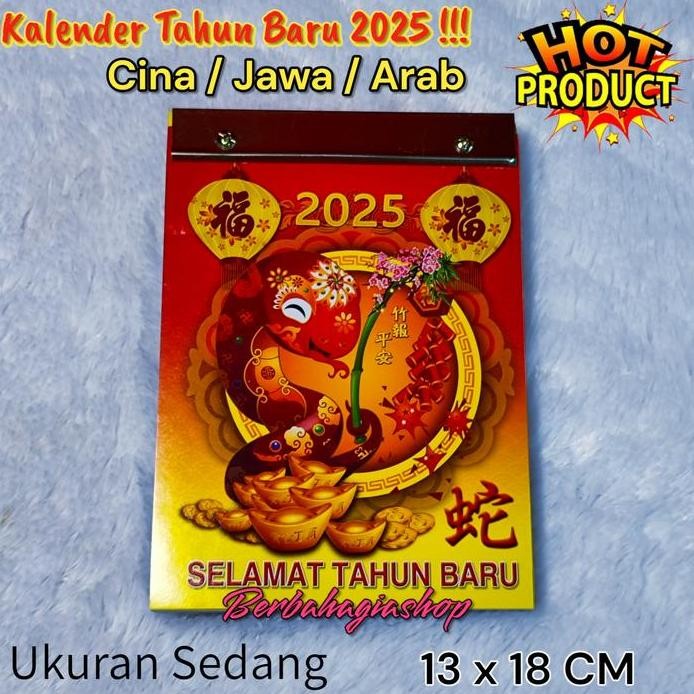 

New Kalender Chinese Harian Sobek Tahun Baru 2025 Sedang Shio Ular Terbaru