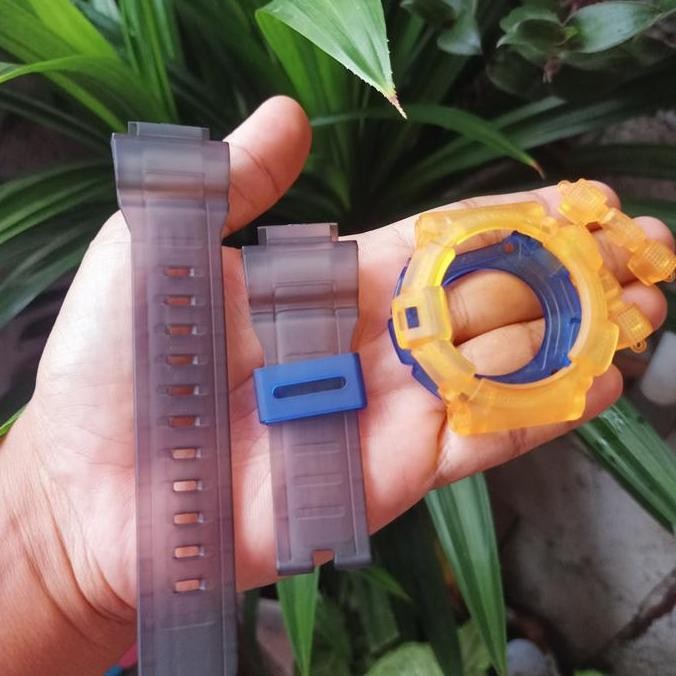 Baru BNB GSHOCK G9300 SMOKE YELLOW MATTE