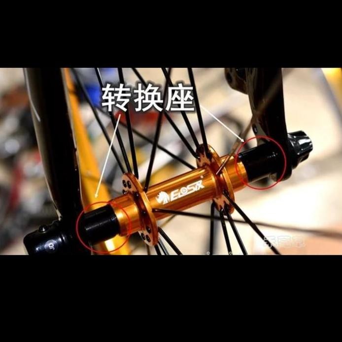 Litepro Adaptor Hub Depan 74mm Ke 100mm - Litepro Sambungan Hub Depan murah