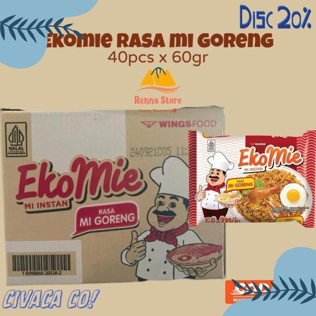 

Ekomie Goreng X Intermie Goreng X Sakura Kuah 60Gr (1Dus Isi 40Pcs) Murah Diskon Setengah Harga