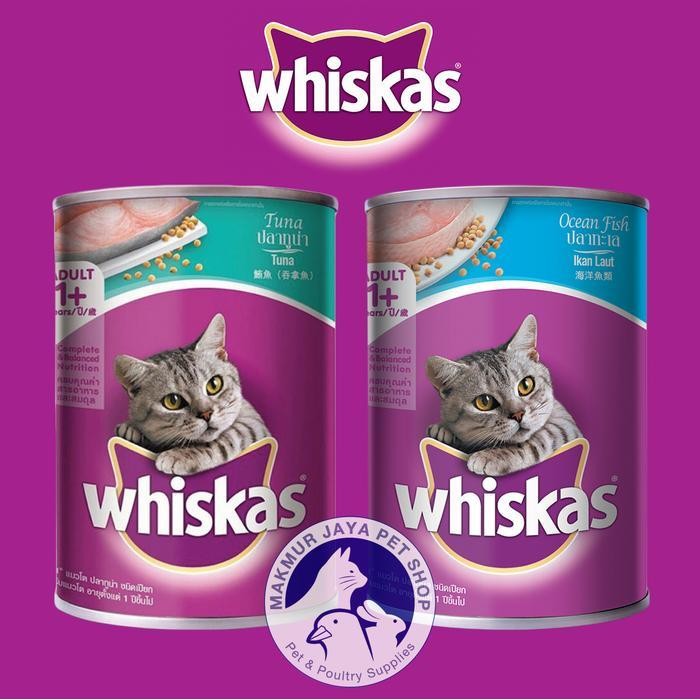 

DMS Whiskas Kaleng 400gr / Can Wet Food / Makanan Kucing Basah 400 gram