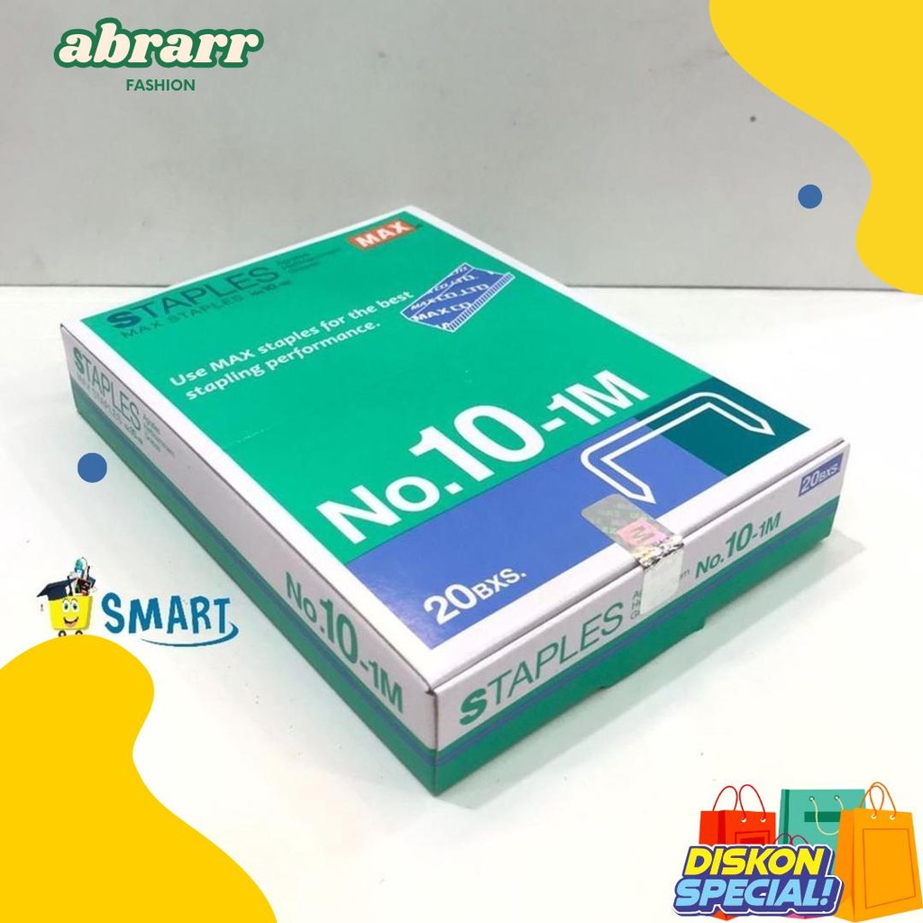 

Max Isi Stapler Hd 10 /Pack Diskon Setengah Harga