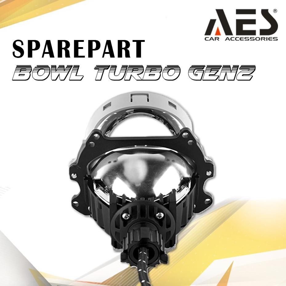 Kekinian Bowl Bilens LED Projector Lens Biled Turbo AES Gen 2 Bi-led AES 